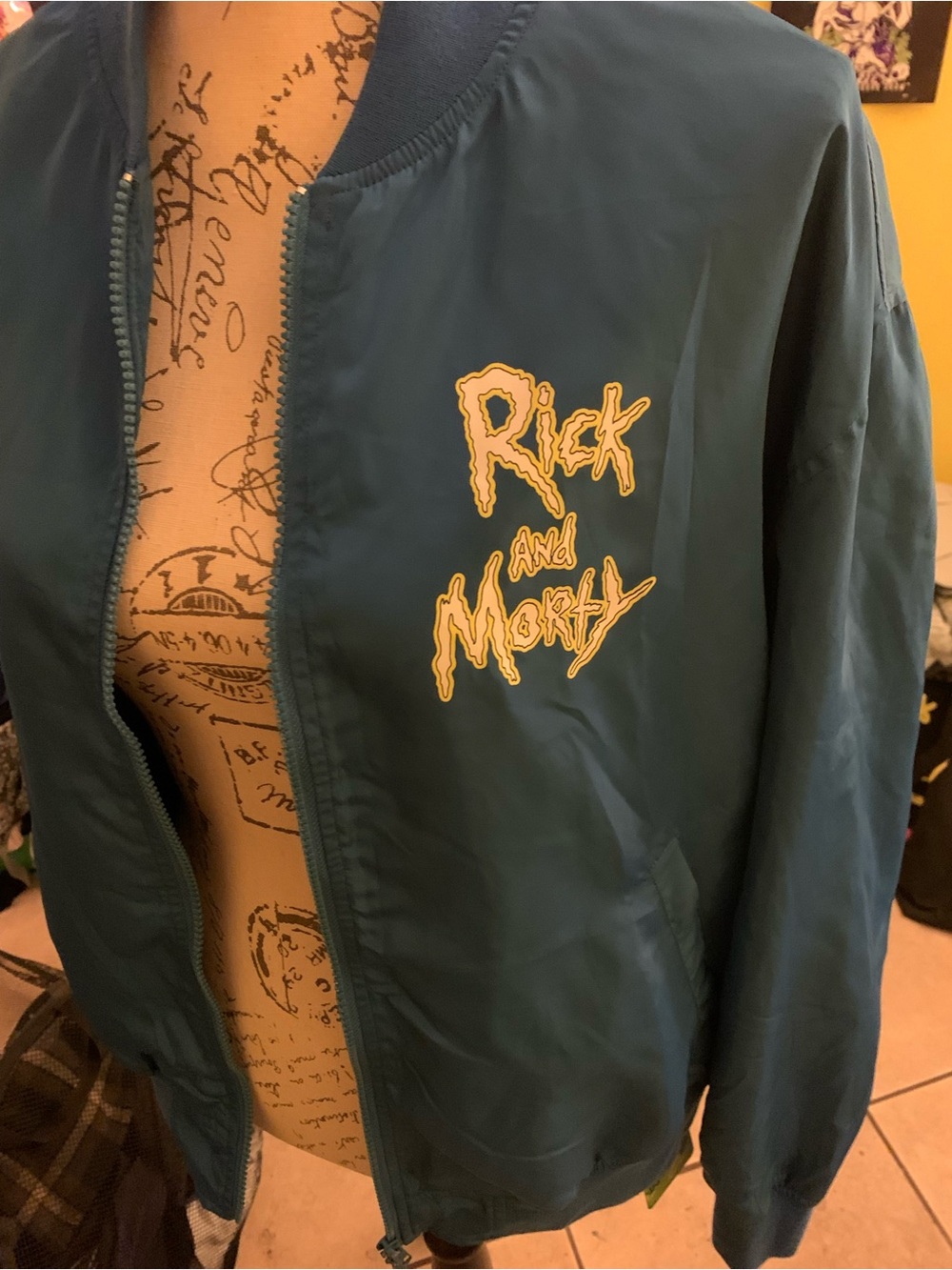 Rick and Morty Blue Jacket